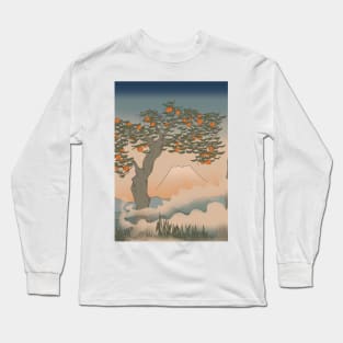 Japanese Orange Tree Long Sleeve T-Shirt